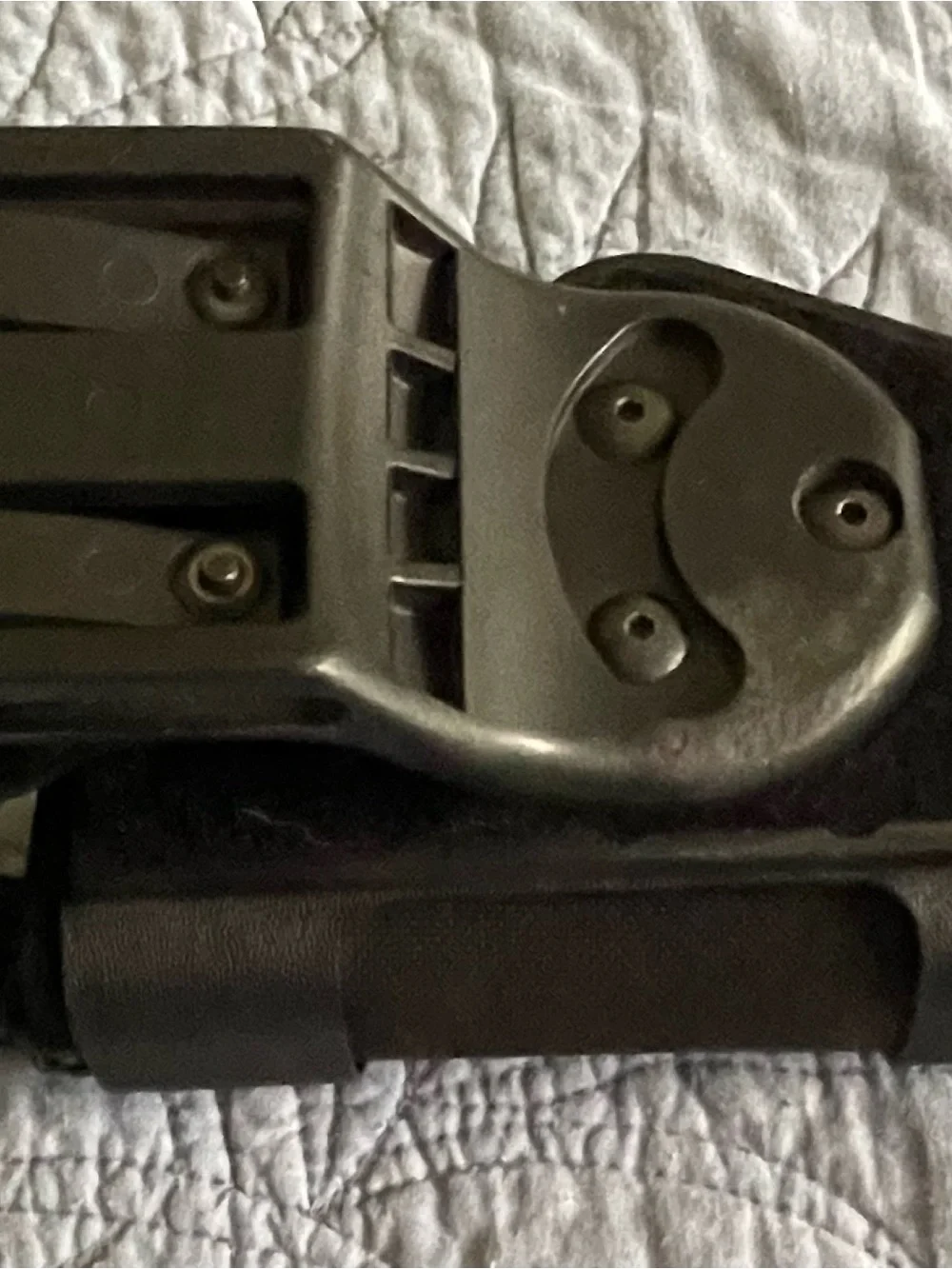 Bucheimer Basketweave Belt  Sz.36  Black  Uncle Mike's Sidekick Holster  Size 21